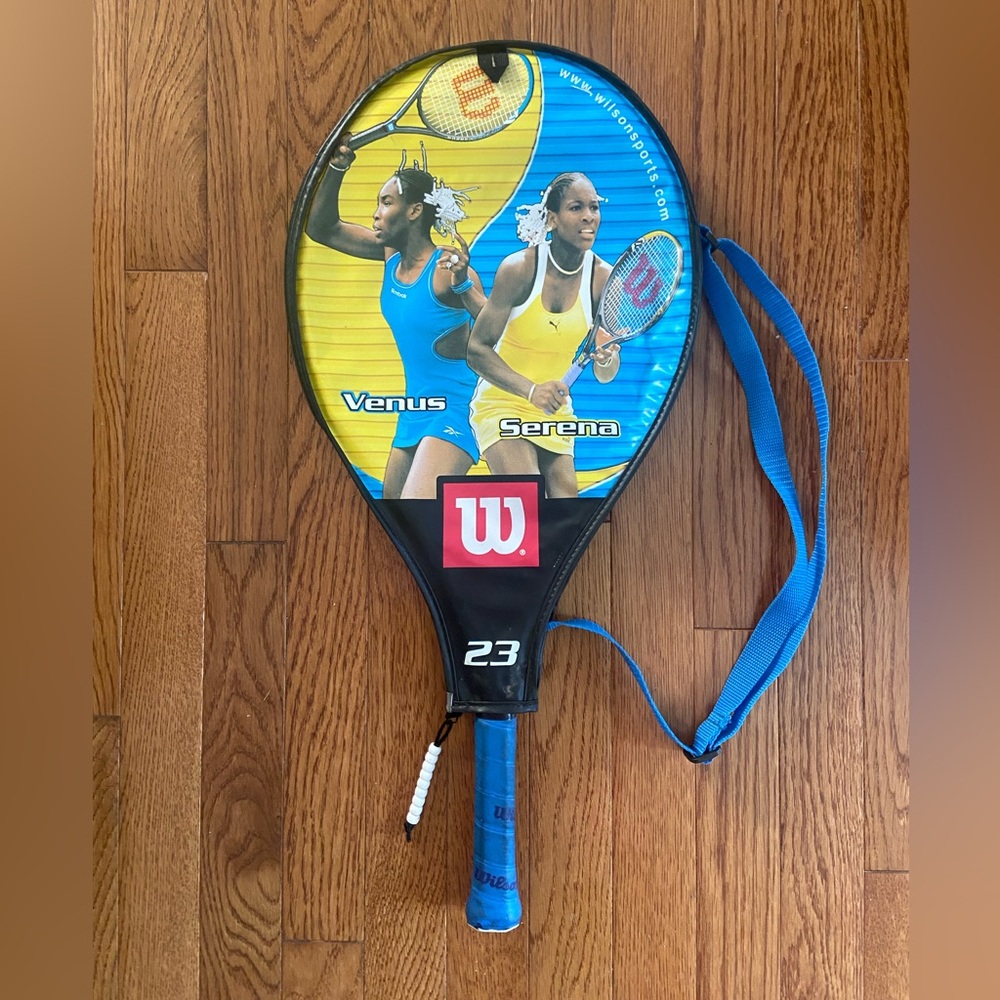 Vintage Wilson Venus and Serena Williams 23 Tennis Racket 3 5/8”